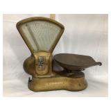 Toledo Honest Weight Counter Top Scale w/ Brass