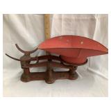Bedford Cast Iron Scale w/ Tray, NOT CORRECT