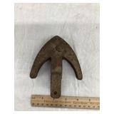Cast Iron Weight/Arrowhead, 4 3/4"T