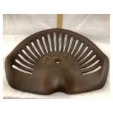 P.&P. Co. Cast Iron Tractor Seat, Pitting by