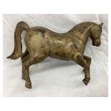 Cast Iron Horse Bank, NO BASE, 7 1/4"L
