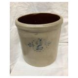 Monmouth Salt Glazed 2 Gal. Crock w/ Design, 9