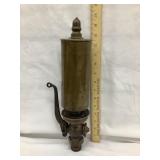 Brass Steam Whistle, 15"T