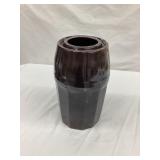 Peoria Pottery 9"T Wax Sealer Jar, Bottom Marked,