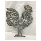 Rooster Tin Weathervane, 9"T