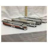 American Flyer Toy Train, Silver Streak Engine &