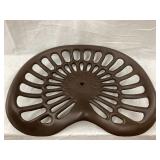 McCormick Deering Cast Iron Tractor Seat, 2