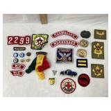Lot of Boy Scout Patches & Pins, etc.