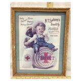 Perfect Milling Co. Adv. Framed Print, Frame