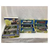 AHM HO Gage Train Engine, Cars, Power Pack &