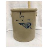 North Star Salt Glazed 6 Gal. Crock, 14 1/2"T,