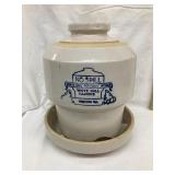 White Hall Pottery Works "No Spill" Chick Waterer