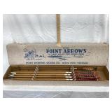 Point Arrows in Original Box & (8) Arrows, (7)