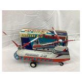 Plasecki H-16 Helicopter Friction Vintage Toy w/