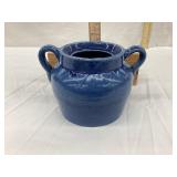 Ruckles/White Hall Stoneware Bean Pot w/ Sawtooth