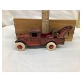 A.C. Williams Cast Iron Toy Wrecker, 6 3/4"L