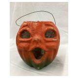 Vintage Paper Mache Choir Boy Jack-o-Lantern