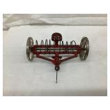 Arcade Cast Iron Toy Hay Rake, 4 3/4"W