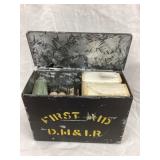 Duluth, Missabe & Iron Range RR First Aid Kit w/