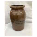 A.P. Donaghho, Parkersburg W.Va. 8"T Stoneware