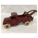 Vintage Champion Mack Wrecker Cast Iron Toy