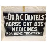 Dr. A.C. Daniels Horse-Cat-Dog Medicines Tin