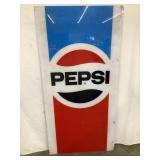 Pepsi Adv. Plexiglass Sign, 53"T, 26"L