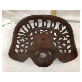 Dodds Cast Iron Tractor Seat, 15"x14"