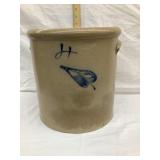 North Star Salt Glazed 4 Gal. Crock, 11 1/4"T,