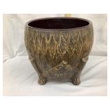 Western Stoneware "Tree Trunk" Footed Planter,