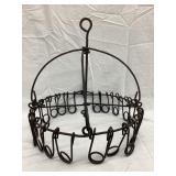 Early General Store Cast Iron Hanging Broom