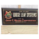 NOS John C. Moore Corp., Rochester, NY Loose Leaf