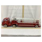 Vintage Tonka Toy Hook & Ladder Fire Truck, 1/16