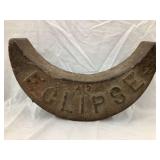 Eclipse Cast Iron Windmill Weight, Ears Broken