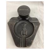 Crane Co.  Chicago, IL Adv. Cast Iron Ink Well &