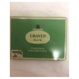Craven, Black Cat cigarette tin, excellent conditi