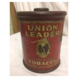 Union Leader Smoking Tobacco tin