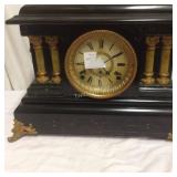 Antique ornate mantle clock.
