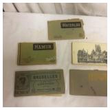 pre- WWI European Postcard bookets.