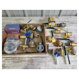 Brass valves, Dewalt steel dropin and more