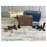 Metal Storage Tins And Miscellaneous