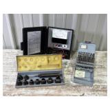 Hi-Temp Thermometer, Drill Bits, Punch Set