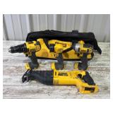 Dewalt Drill, Flashlight, Impact Driver