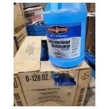 2 cases of windshield washer fluid 6 per case