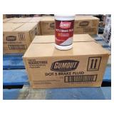 3 cases of gumout dot 3 brake fluid 12 per case