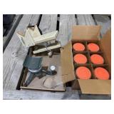 Shooting Benches And Clay Pigeons
