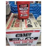 3 cases of cam2 5 w 30 oil 12 per case
