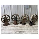 Industrial Cart Casters And Lever