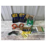 Boring Bit Set, Hex Bolts, Rod Hangers