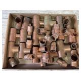 Copper Pipe Tees And Adapters